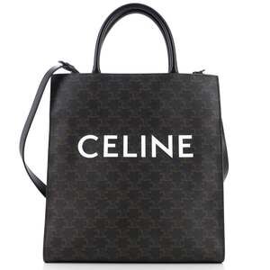Celine Vertical Cabas Tote Triomphe #182860C10B
